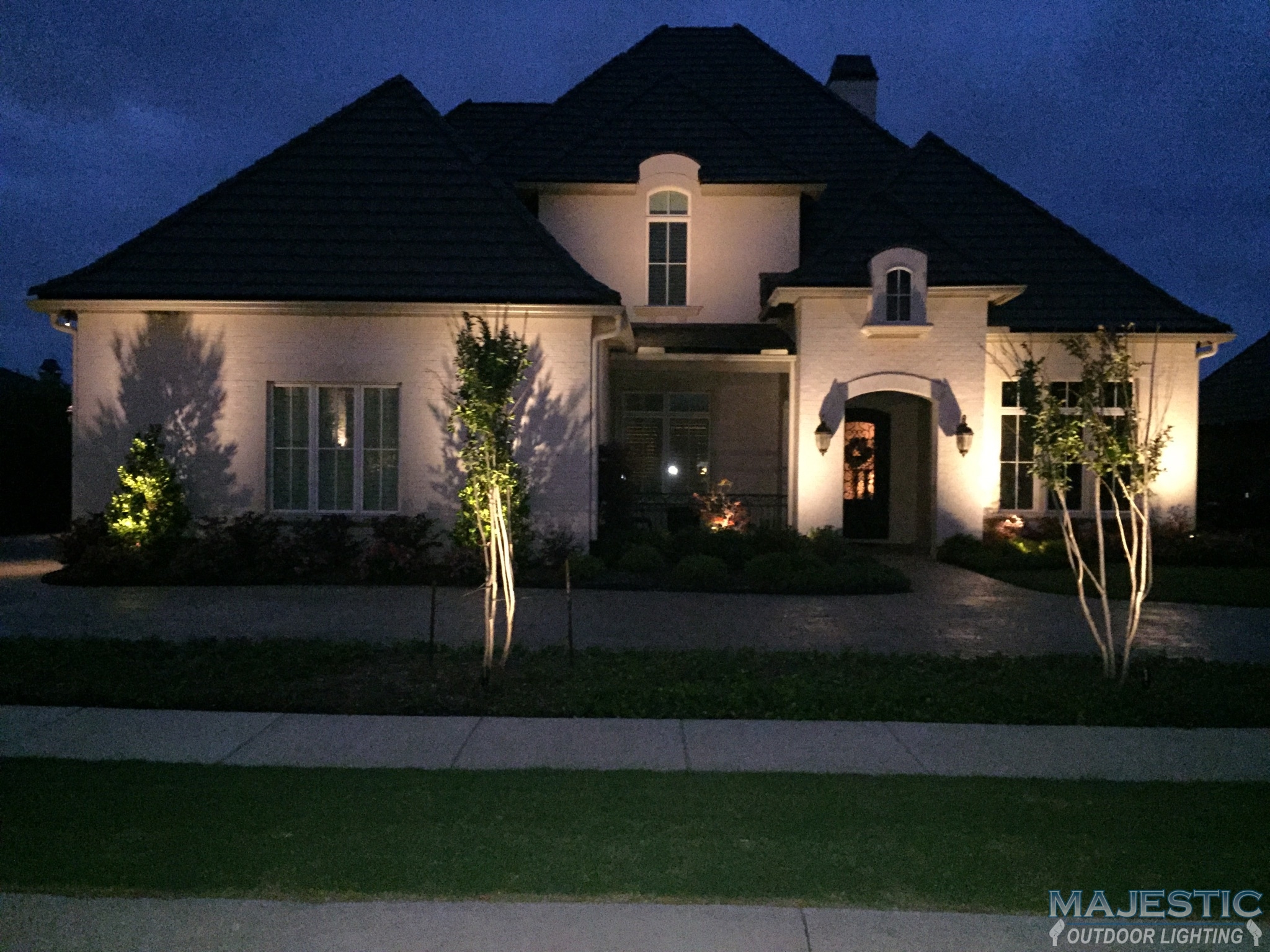 Fort Worth and Dallas TX Home  Exterior  Lighting  Gallery