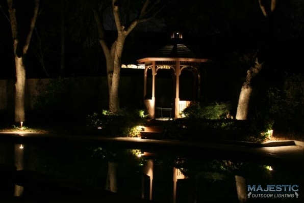 Arbors Water Feature Lighting In Fort, Landscape Lighting Supply Richardson